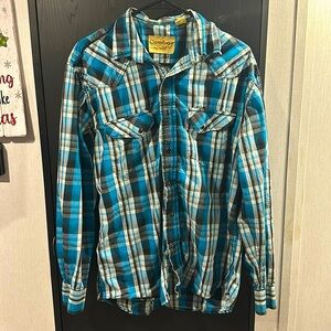 Men’s plain button down